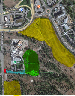 West Parking Map