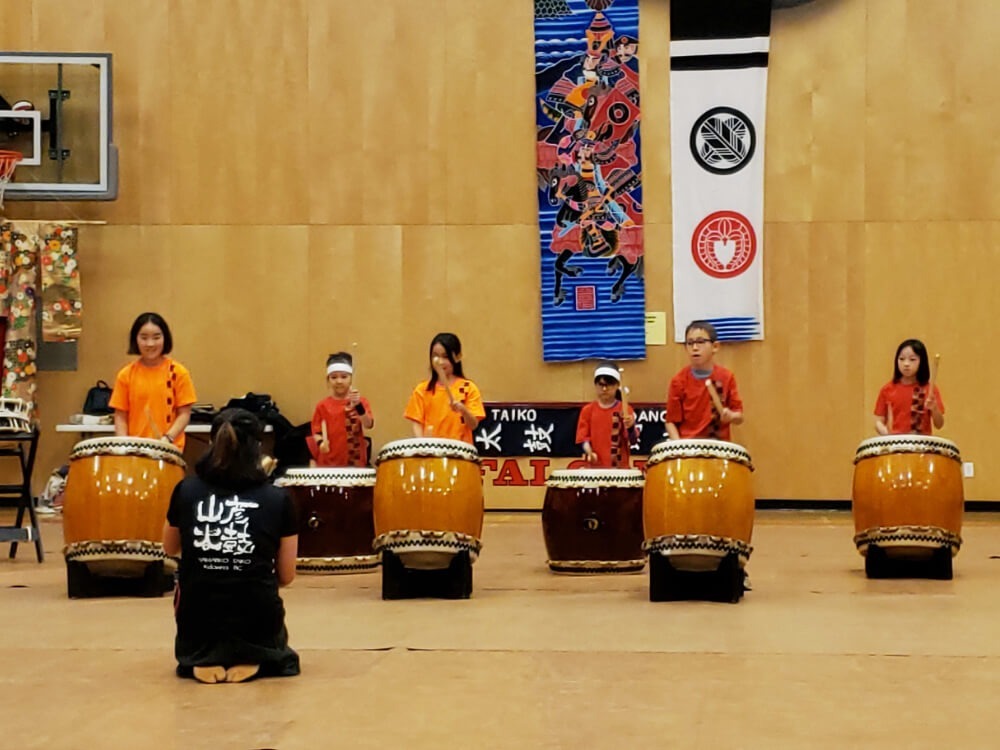 Kelowna Taiko Dodon Kids Japanese Drumming