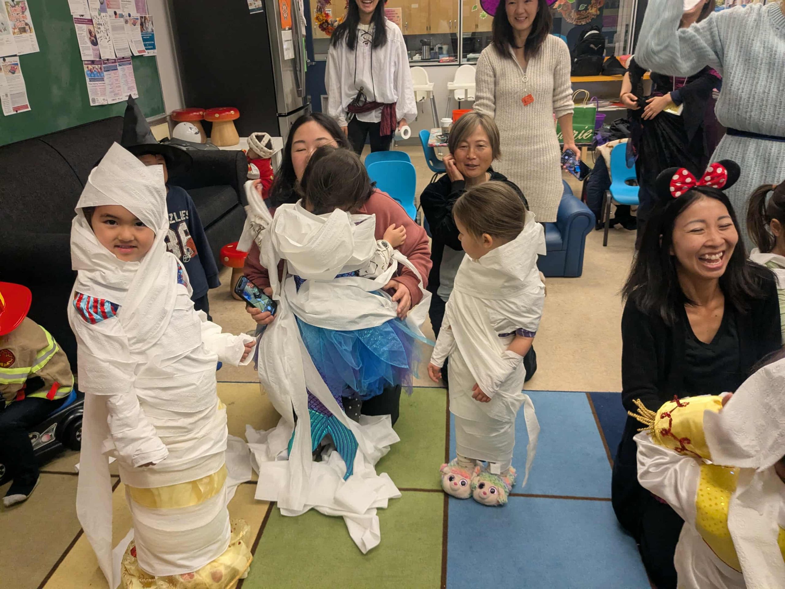 チーム対抗　マミーゲーム